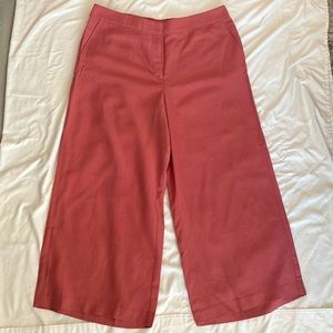 NWT- LOFT crop wide leg pants. Size 14